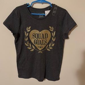 Children’s Place Squad Goals Girls T-Shirt M 7/8